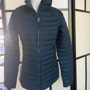 Columbia Dark Teal Full Zip Short Puffer Jacket Size S (New)